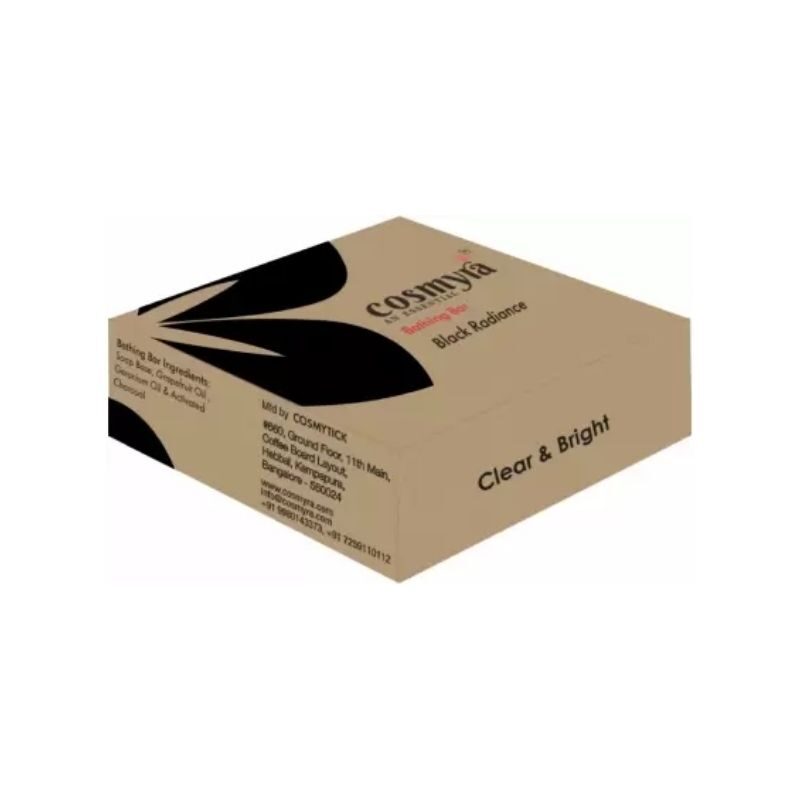 Cosmyra Black Radiance - Clear & Bright 100g Each (pack of 4)