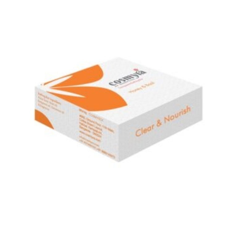 Cosmyra Honey & Basil Transparent Bathing Soap – Clear & Nourish 100g (pack of 4)