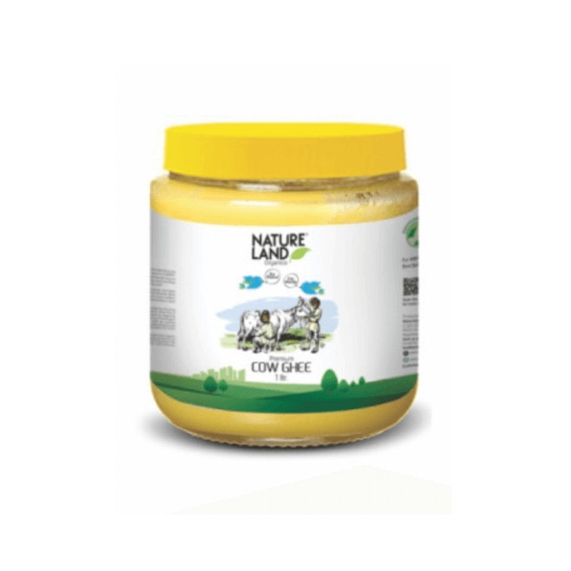Nature Land organic | Premium Cow Ghee 400 Ml