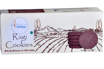 Ragi Cookies With Chia, Gluten Free