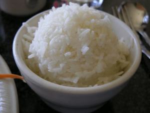 white rice
