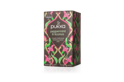 Phalada Pure & Sure |Organic Peppermint Licorice Tea Herbal Infusion-20Bag/Pkt