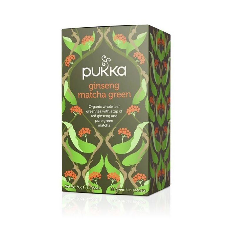 Phalada Pure & Sure |Organic Ginseng Matcha Green-20Bag/pkt
