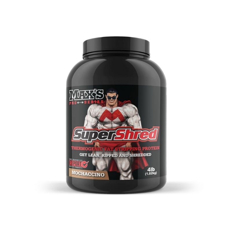 Max's Pro Series-Super Shred Thermogenic Fat Stripping Protein,  4lbs-arogyapoint.com